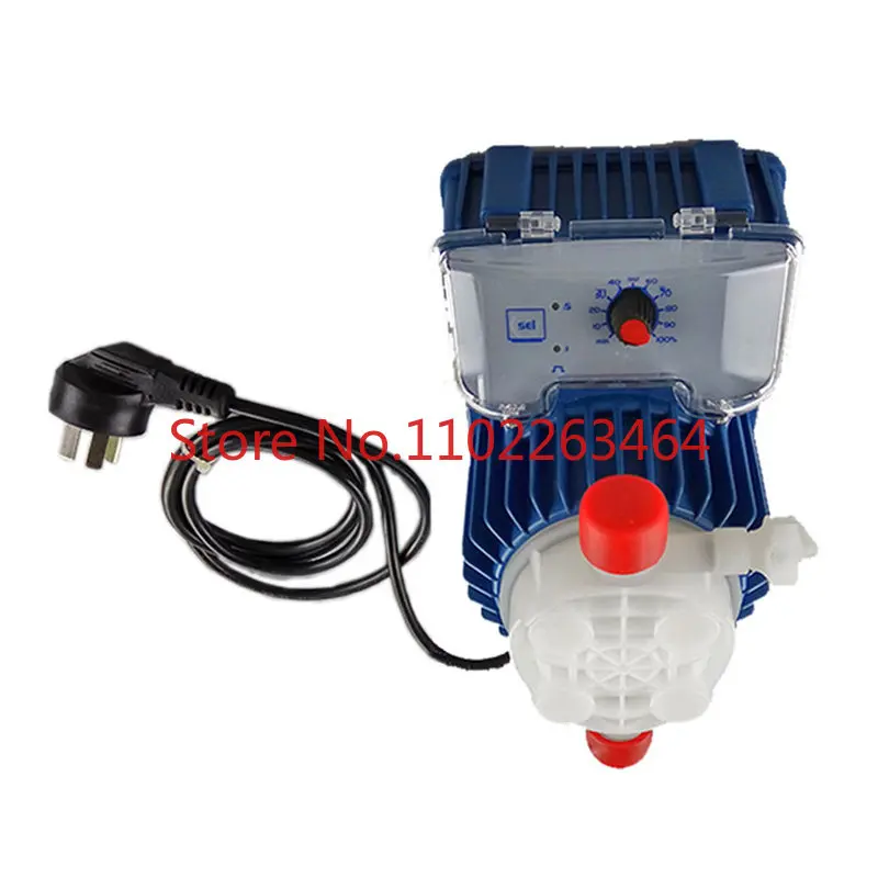 Chemical sewage treatment acid-alkali corrosion resistant electromagnetic diaphragm metering pump dosing pump