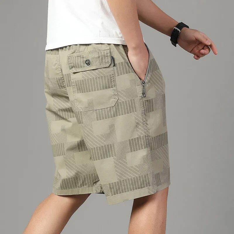 

Men's Casual Cotton Shorts Summer L-6XL Light Weight Shorts Outdoor Sports Cool Breathable Beach Relaxed Fit Cotton Cargo Shorts