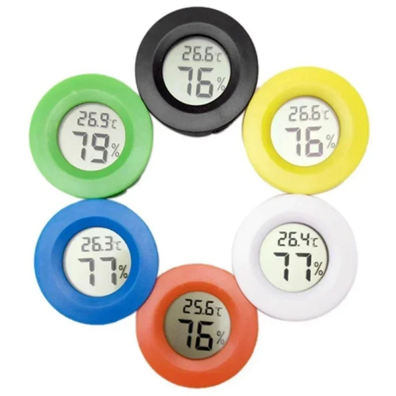 High-precision Reptile Accessories Digital Thermometer Reptile Thermal Plate Hygrometer Terrarium for Reptiles Sea Turtles Land