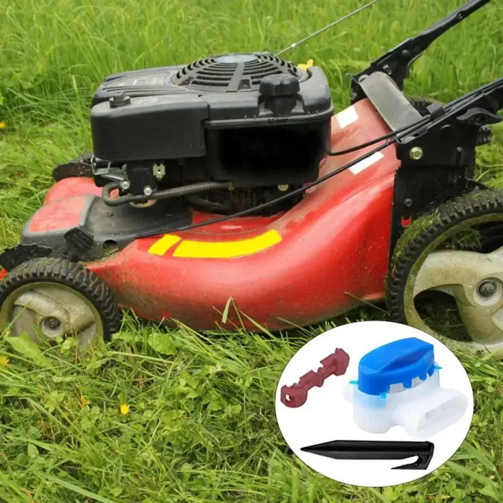 Kołki ograniczające do kosiarki, szpilki do gruntu, kołki mocujące do bezpiecznego kotwienia robotów koszących, kable obwodowe, kotwy do gruntu.