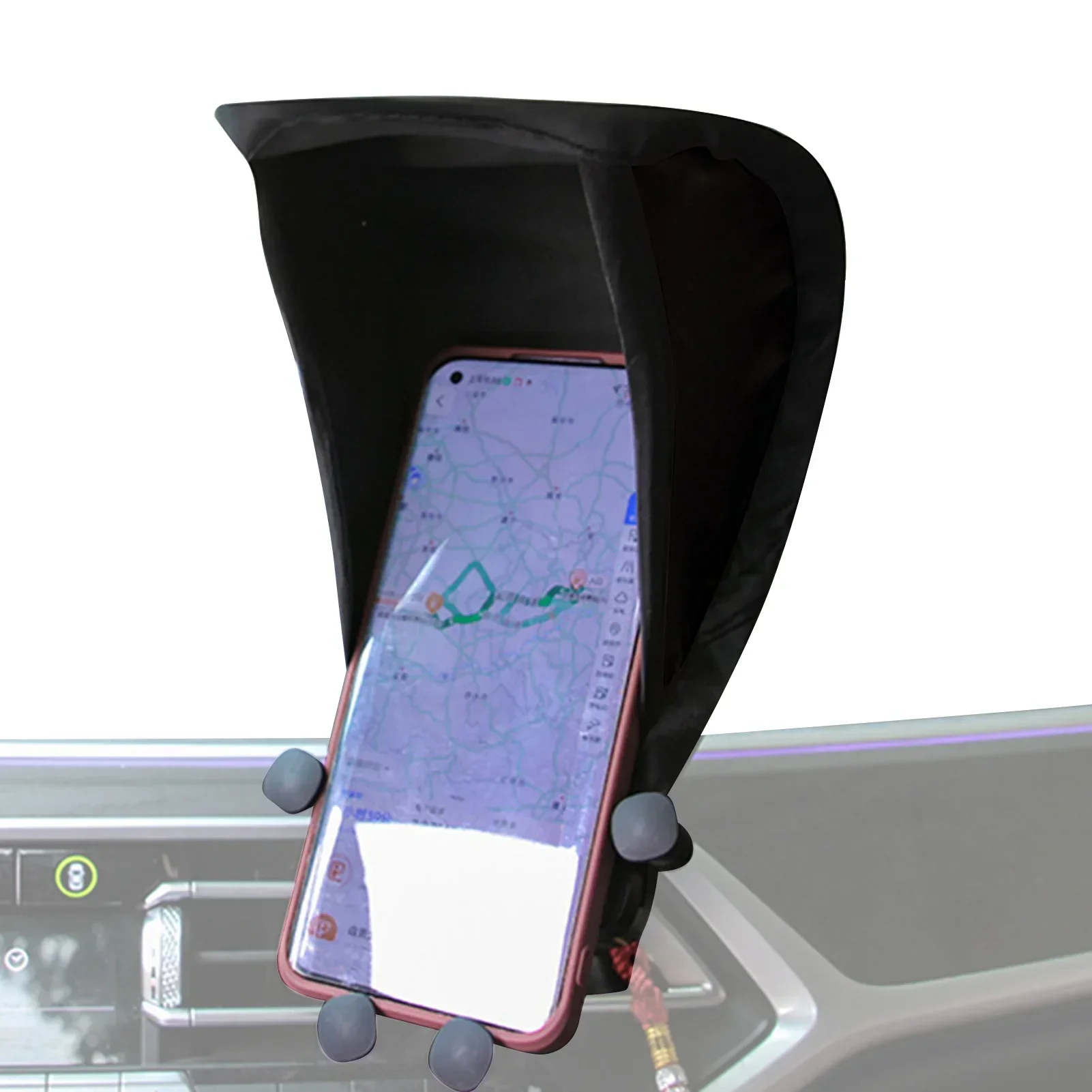 New Cell Phone Umbrella Sun Shade Sun Shade For Phone Sun Shield For Cell Phones Phone Sun Shade Glare Blocking Phone Stand