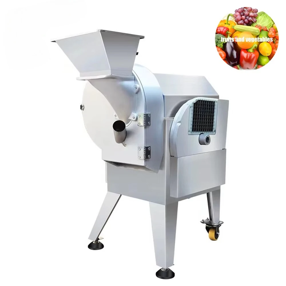 380V Customizable‑Power Commercial Automatic Electric Onion Chopper Slicer, Fruit Vegetable Cutting Machine for Food Factory
