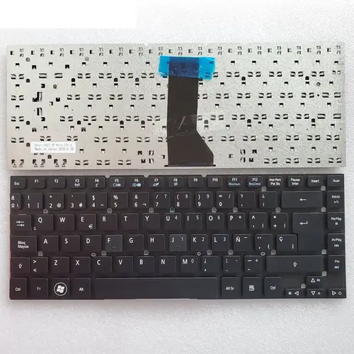 Teclado BR/EE. UU./español/ruso para Acer MS2343 Z8C EC E1-472G E1-410 P246-M P246-MG P245 P446 ZQN para GATEWAY NV47 NV47H MS2317