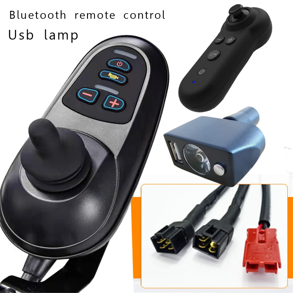 General Remote control USB  lamp electric wheelchair joystick controller intelligent universal remote rod accessories