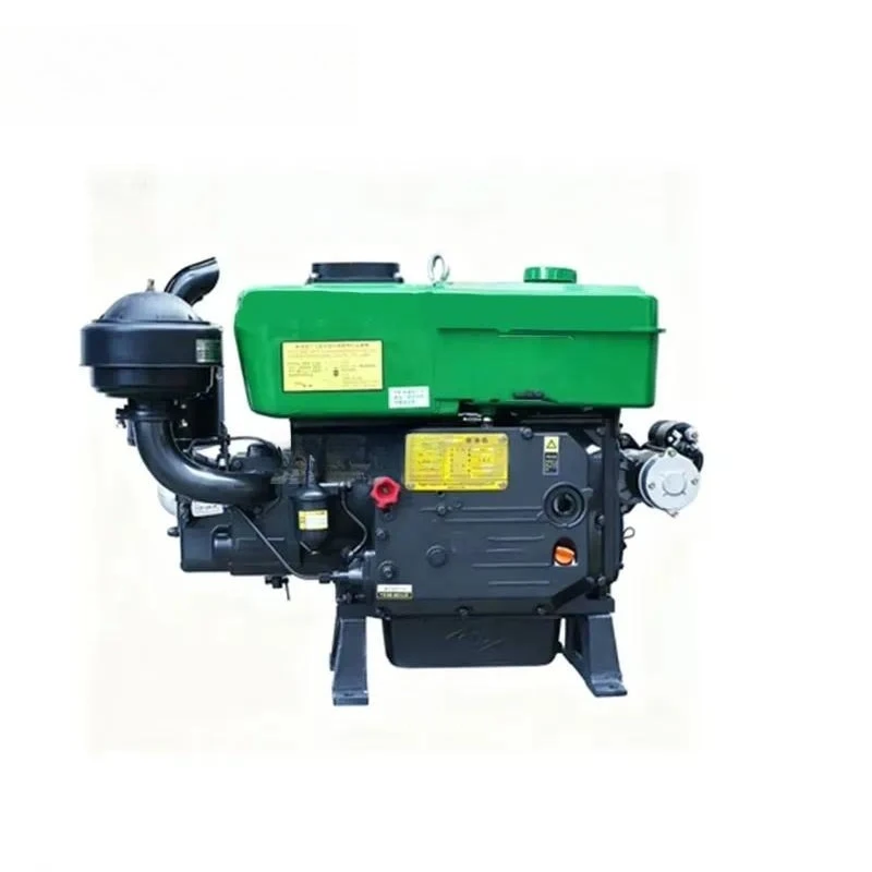 6HP Single Cylinder Water Cooled Engine 4.85KW Small Motor for Agricultural & Marine Use