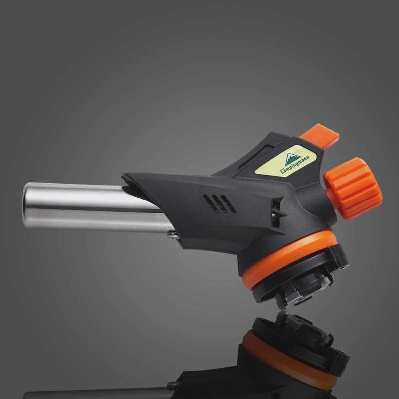 Butane Torch For Charcoal Lighting EN417 Camping Fire Starter Instant Ignition BBQ Torch Portable Outdoor Jet Flame Lighter