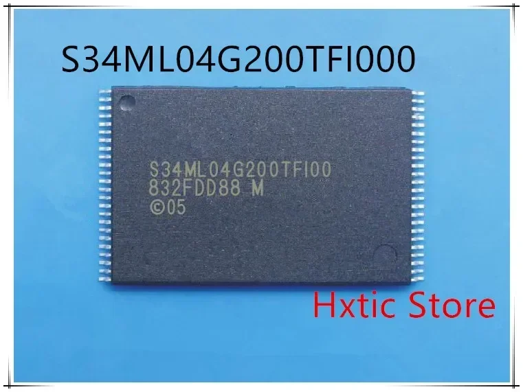 

10pcs/lot S34ML04G200TFI000 TSOP48 S34ML04G200TFI00 S34ML04G200