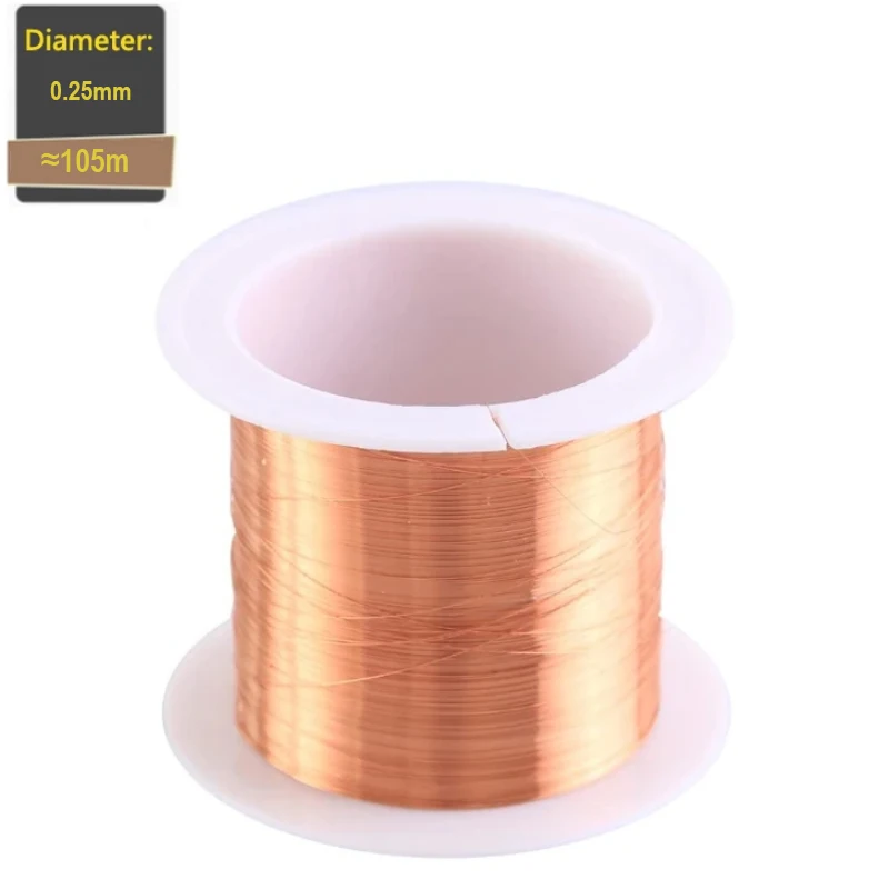 1–3 Rollen 50 g Kupferdraht, 0,1–1,5 mm Kabel, Kupferdraht, Magnetdraht, Kupferlackdraht, emaillierter Kupferwickeldraht