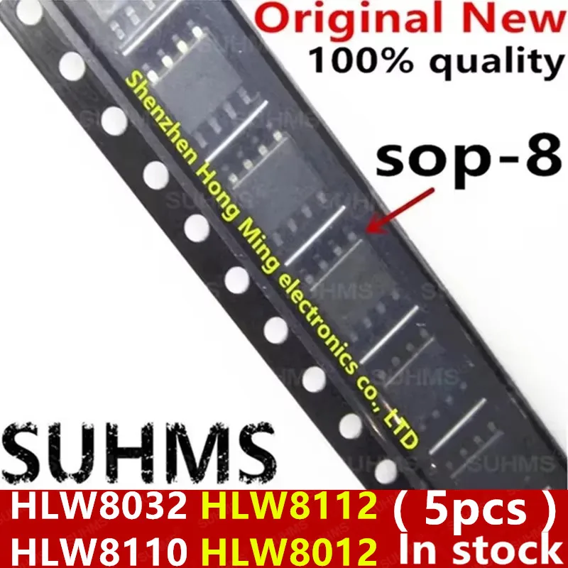 (5piece)100% New HLW8032 HLW8110 HLW8112 HLW8012 sop-8