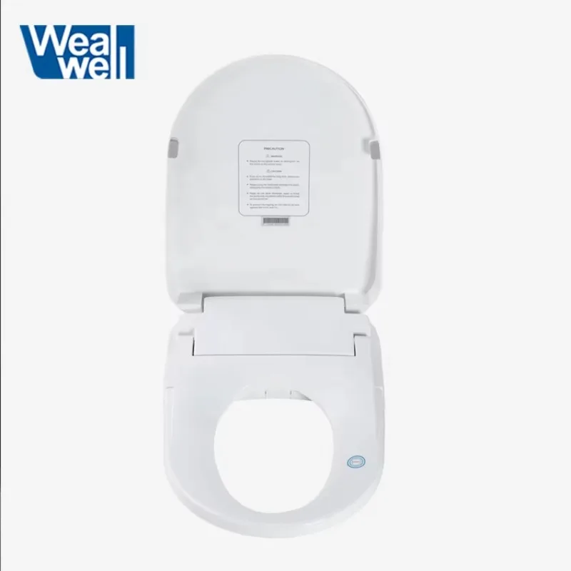 Watermark Certified Wealwell YF628G Economic Sanitary Ware Automatic Self Clean Heated Seat Warm Air Drying Smart Toilet Seat