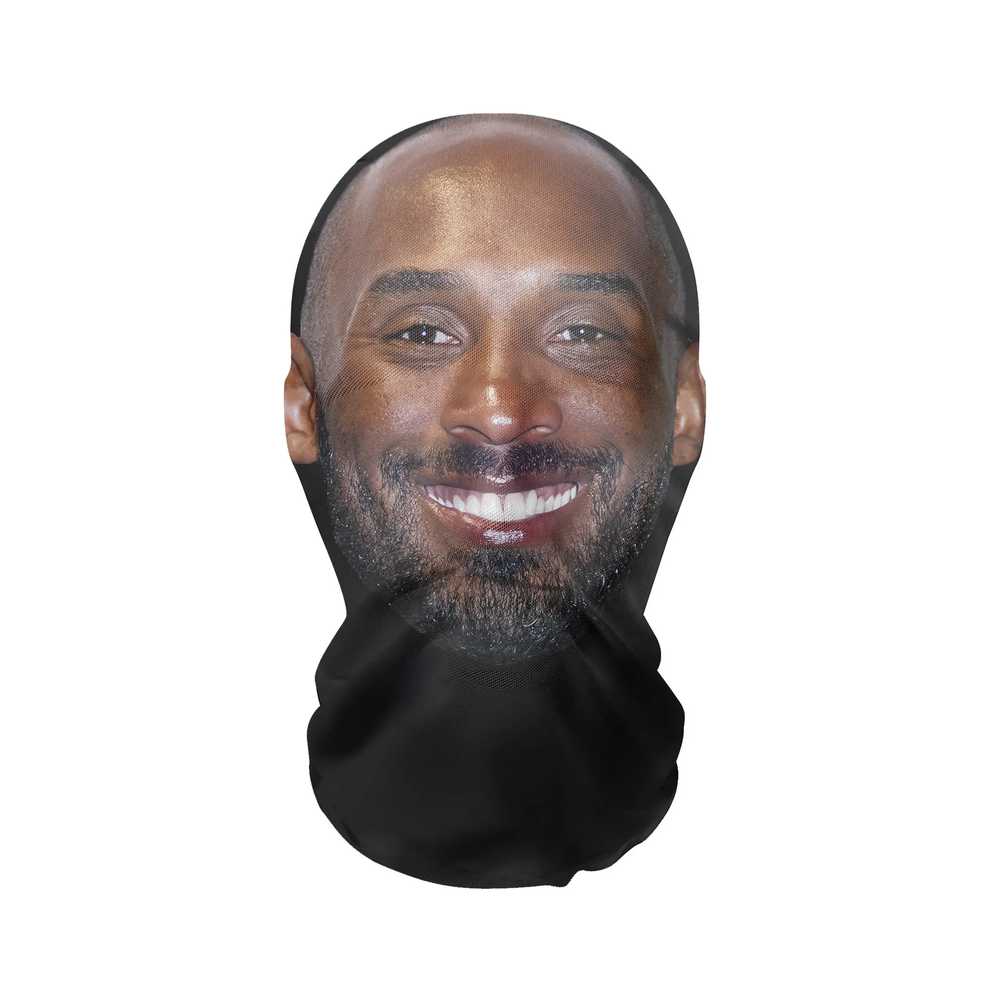 Masque de Kanye imprimé en 3D pour hommes et femmes, masque intégral en maille élastique, vêtements de sauna cosplay, cagoule à capuche, chapeau de sauna, mode hip hop, nouveau