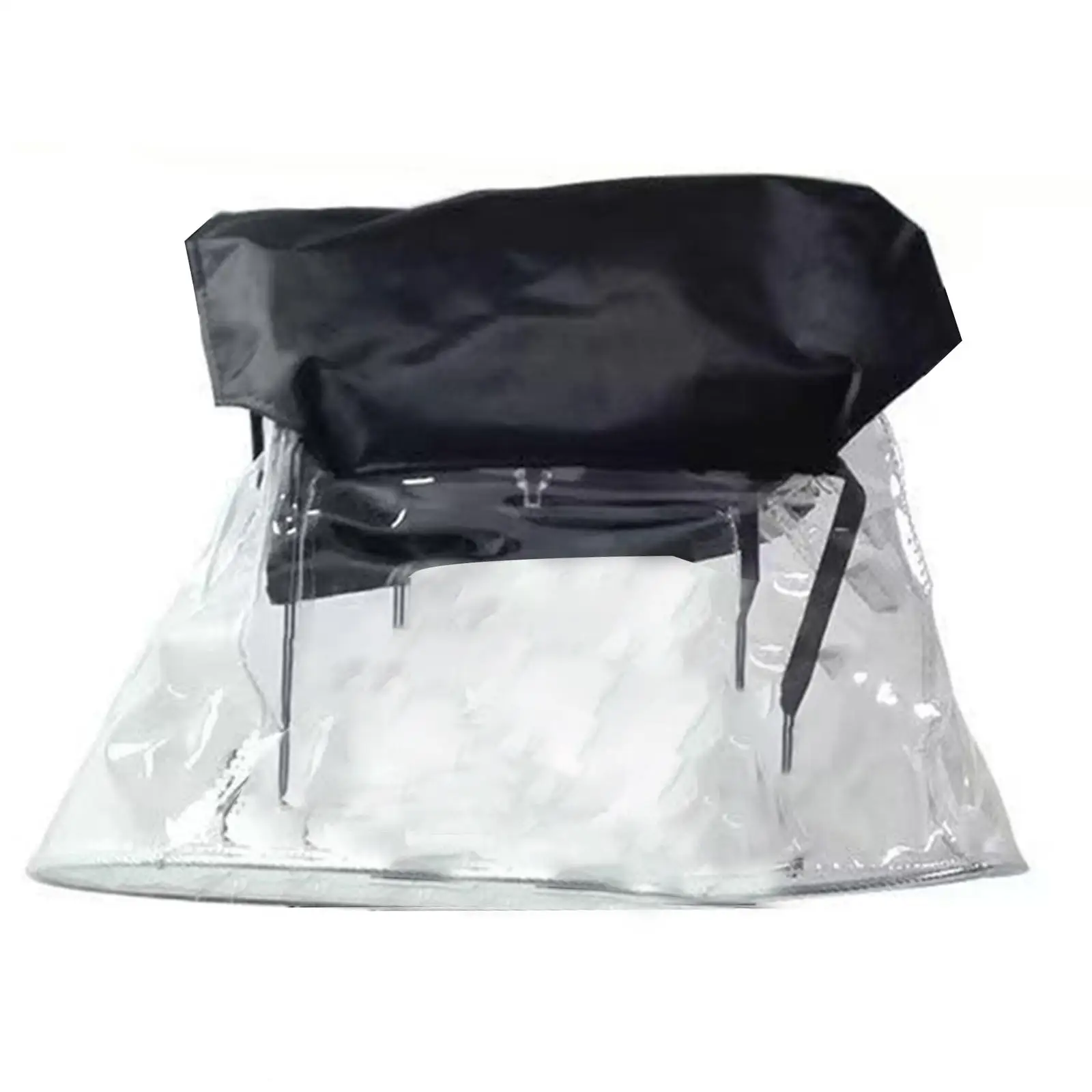 غطاء مطر خفيف متحرك مقاوم للغبار لدرع أضواء المسرح الشفاف #5