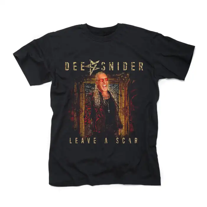 Di Snyder Leave Scars Band T-Shirt 100% Cotton Graphic Tee Men Women Summer Streetwear Top