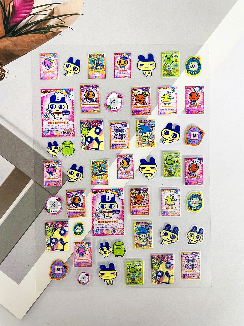 

Japane Anime Cute Pet Retro Diy Nail Art Stickers Ultra-Thin Self-Adhesive Slider Scrapbook Stickers Decoration Stationery Gifts