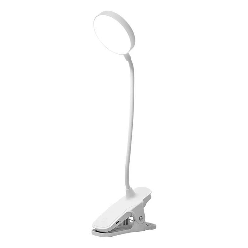 

A03F-3-Level Dimming LED Book Light, Clip On Reading Lamp Flexible Gooseneck-Eye-Friendly Night Light For Beds& Desks