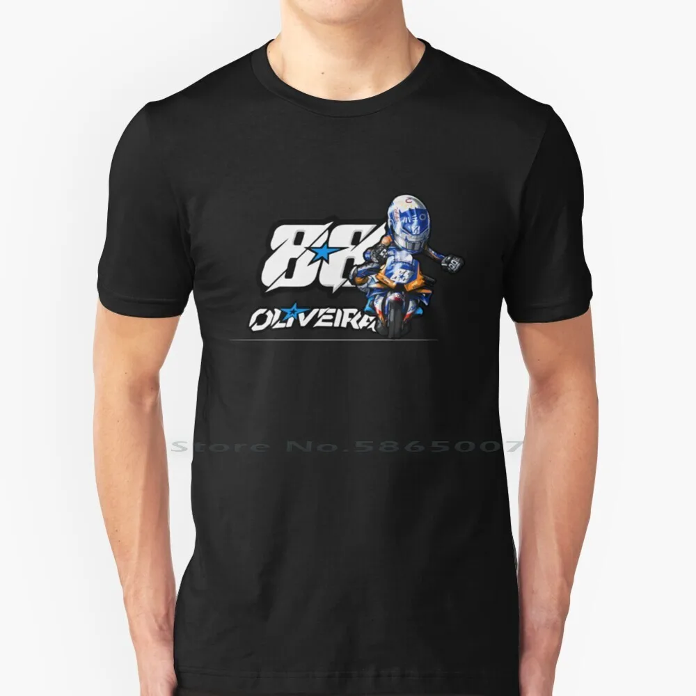 Miguel Oliveira 88 100% Cotton T Shirt Miguel Oliveira Portuguese Spanish France 88 French Japan Sepang Malaysia Motorbikes