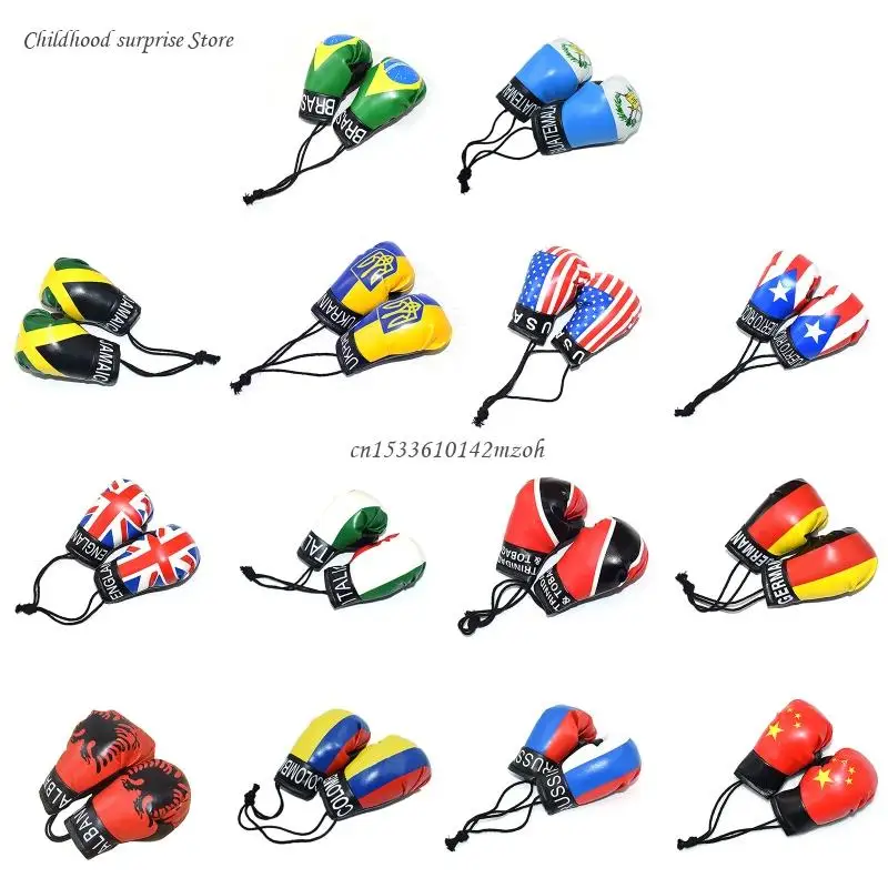 10cm Newborn Photography Props Mini Simulation Boxing Glove Boxing Gloves for Baby Photo Posing Dropship