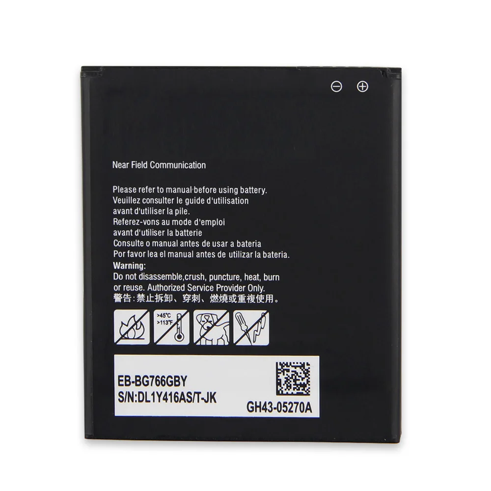 بطارية هاتف بديلة EB-BG766GBY لهاتف سامسونج جالاكسي Xcover 7 Pro Xcover 7 مع بطاريات NFC 4350 مللي أمبير في الساعة