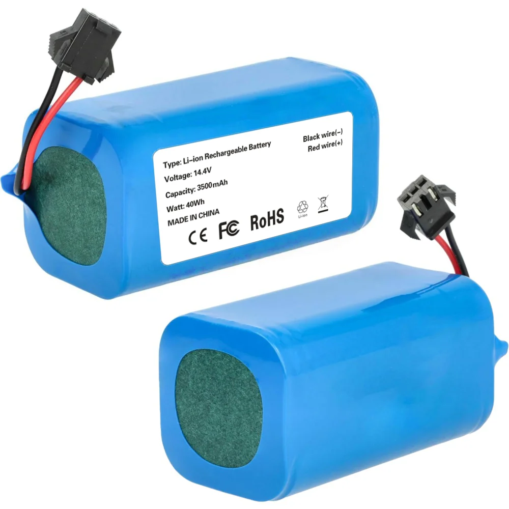 

14.4V 3500mAh Li-Ion Replacement Battery for Conga 950/990/1090/1790/1990 Ecovacs Deebot N79/N79S Eufy RoboVac 11S/35C