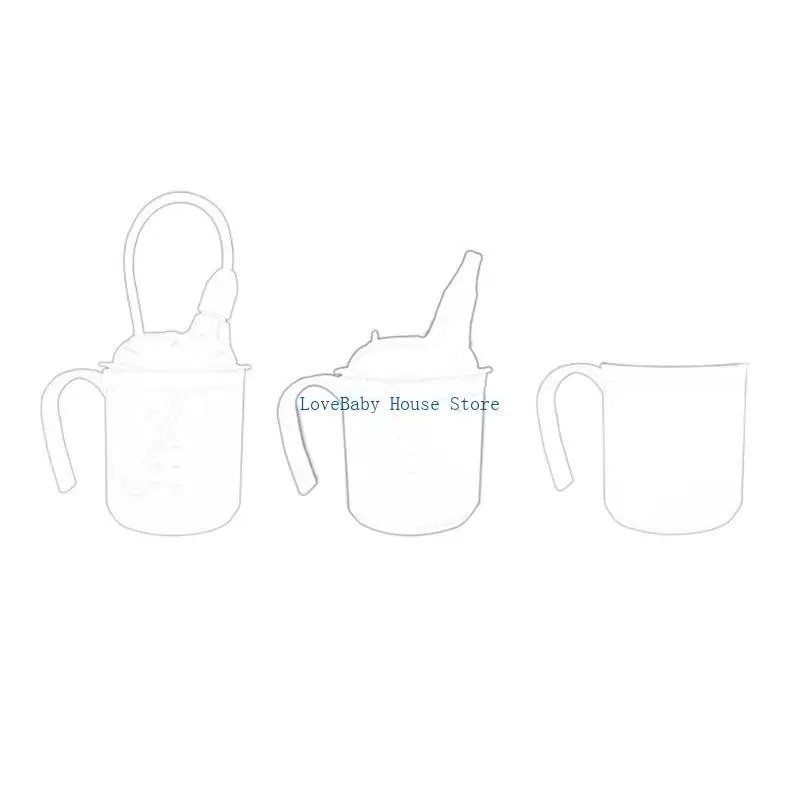 

BX0D Drinking Aids Feeding Cup for Elderly Adults Disabled Patient Maternity Convales