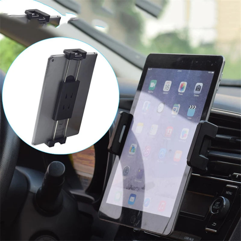 Regulowany uchwyt samochodowy na kubek, uniwersalny uchwyt na telefon i tablet do samochodu 4-15 cali, mocowanie do iPada i telefonu komórkowego