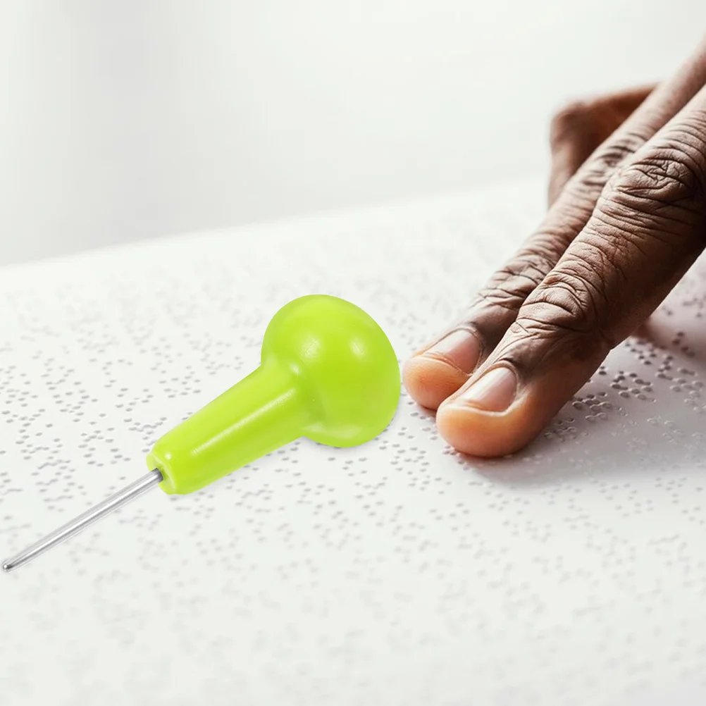 2-delige Braille schrijfpen voor blinde schrijver schoolbenodigdheden Stylus plastic pennen