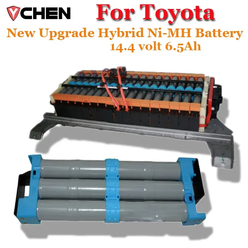 New Upgrade Hybrid 14.4 Voltage 6.5Ah Ni-MH Battery Auto parts For Toyota Lexus GS ES PriusGen2nd&3rd CamryXV40&50 Levin Corolla