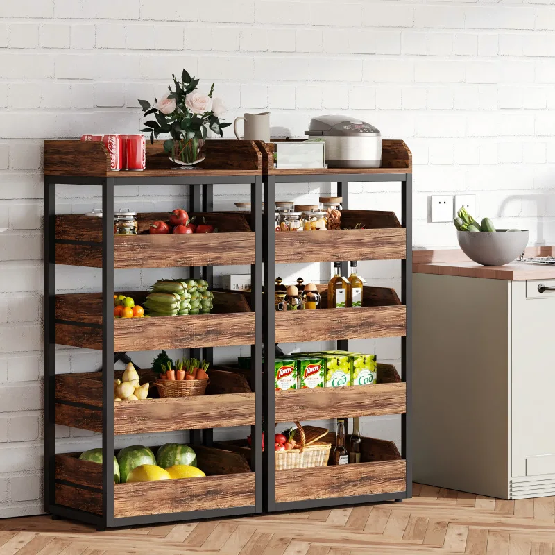 

Fruit and vegetable home shelves