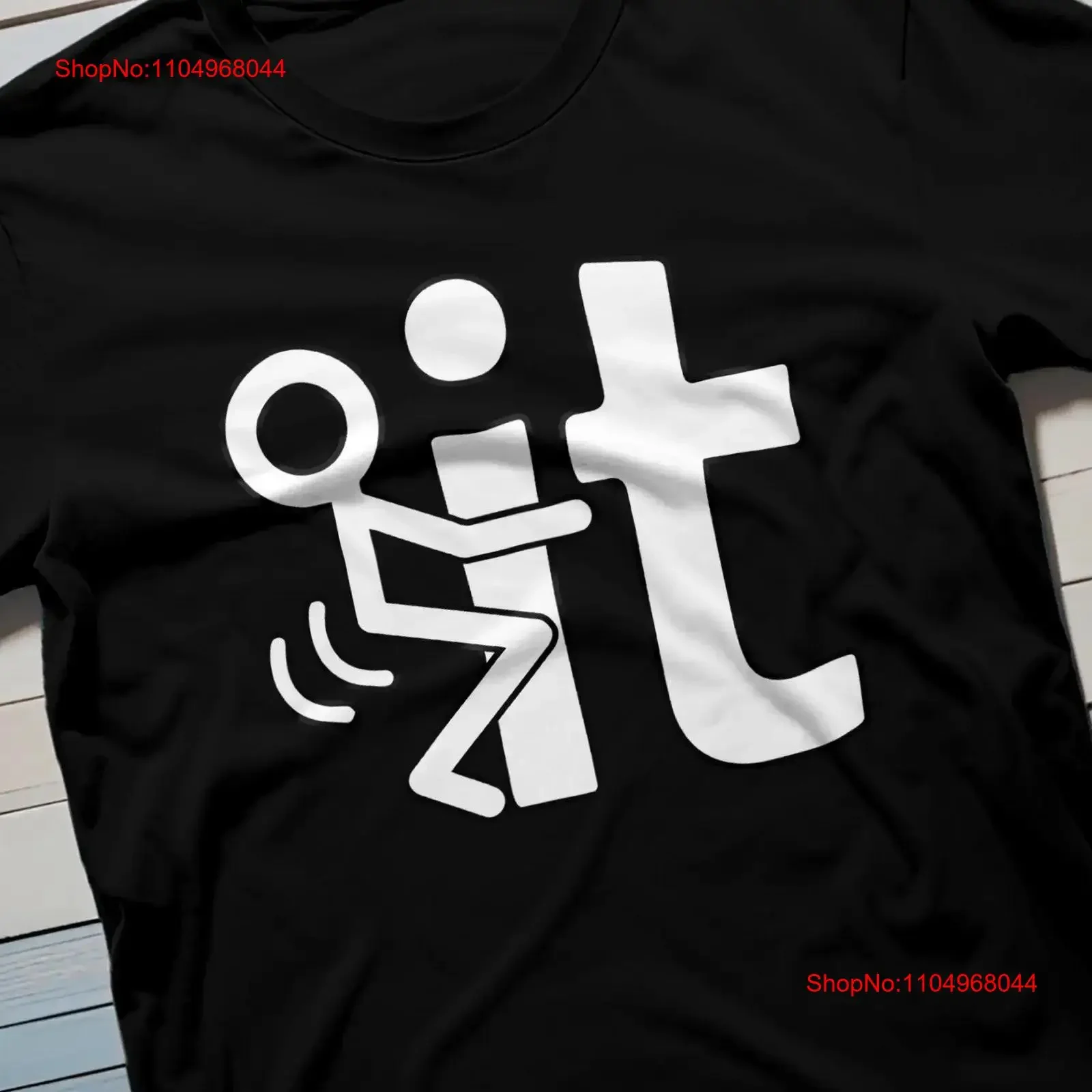 

Футболка с рисунком «F it» для взрослых, юмористическая, саркастическая, забавная, повседневная, эффектный топ, смелый, новинка, дизайн, винтажная стираная мода