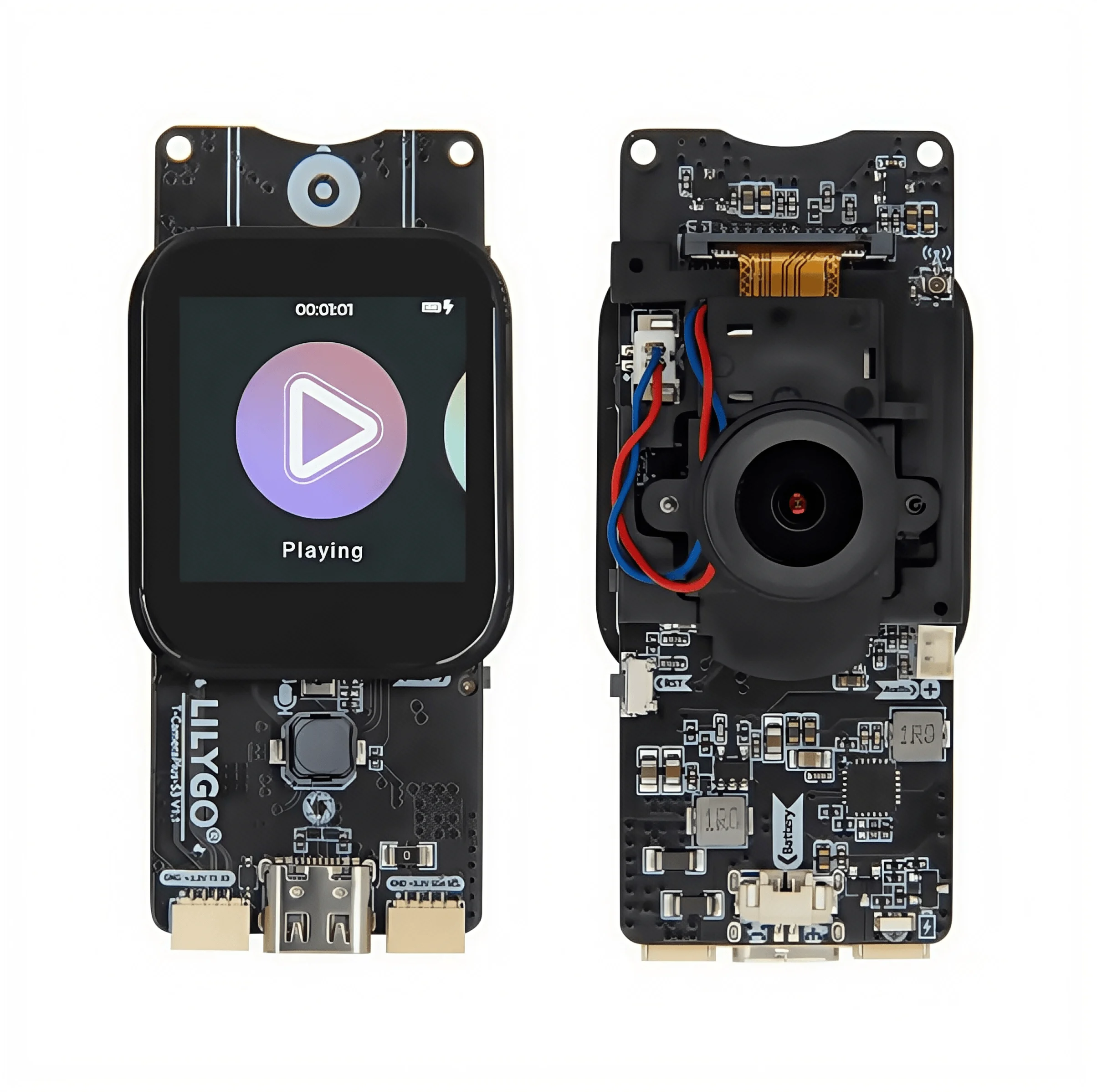

LILYGO® T-Camera-Plus-S3 ESP32-S3 Camera Development Board 1.3-inch Touch LCD