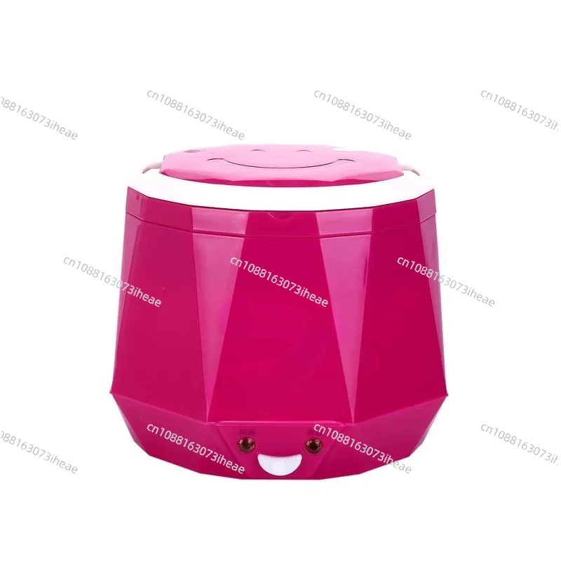 DC12V/DC24V/AC220V 100W POWER 4 in 1 cooking function 1.3L cute electric small pressure cooker 12v car rice cooker