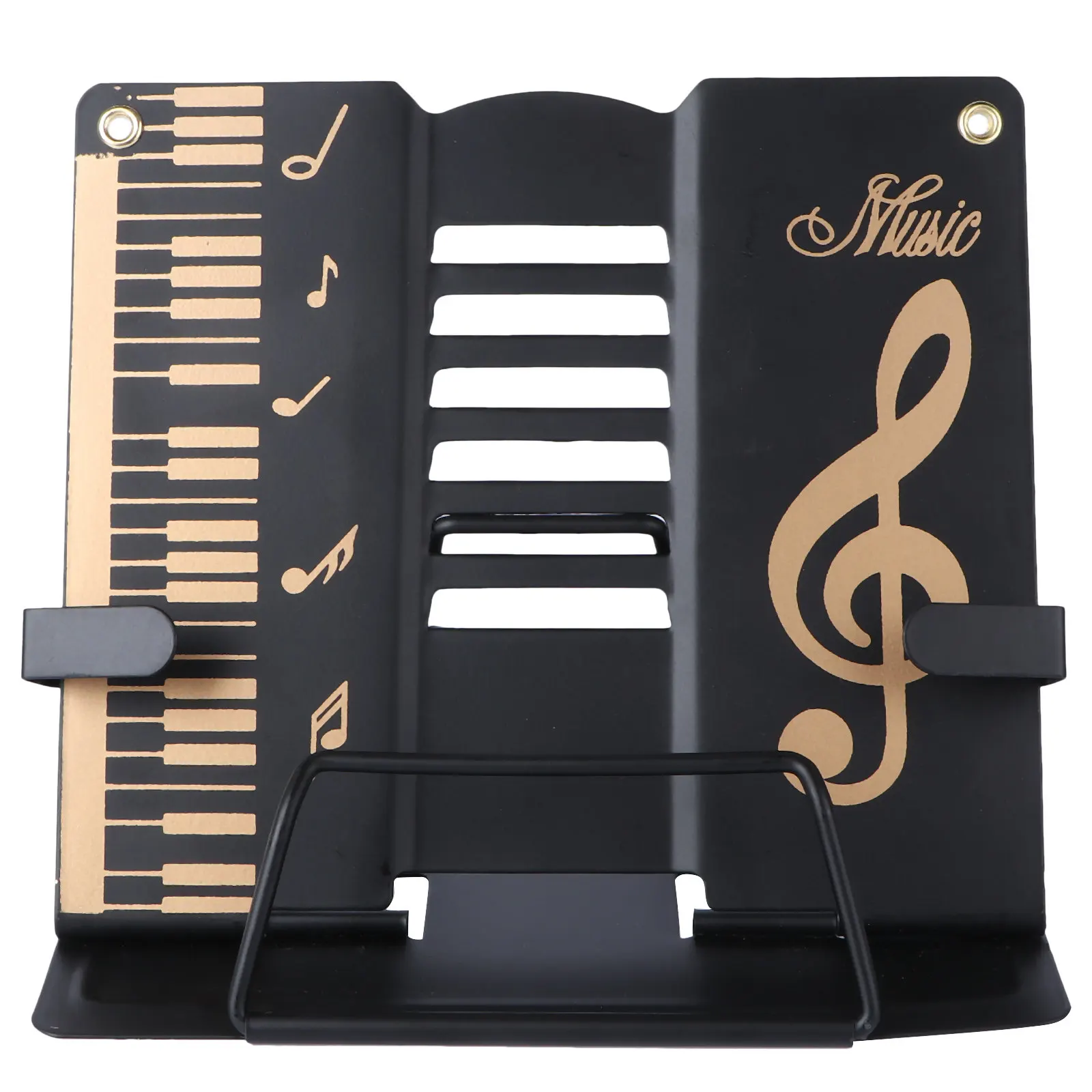 1Pcs Metal Adjustable Reading Rack Holder Book Multifunction Desktop Music Score Shelf Office Home