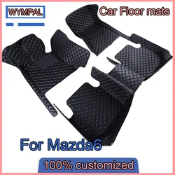 Car Floor Mats For Mazda6 Mazda 6 Atenza GH 2007~2011 Anti-dirt Pads Car Mats Waterproof Floor Mats Rug Car Accessories