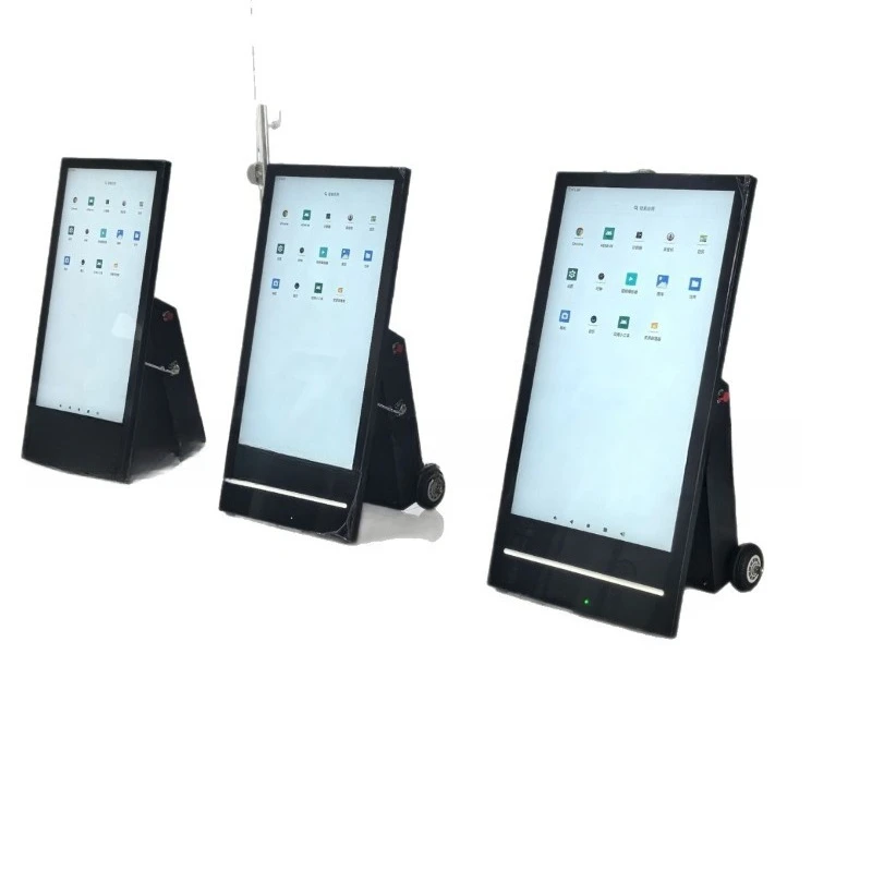 

43-дюймовый экран с аккумулятором, водонепроницаемый и защищенный от молнии, для использования на открытом воздухе, с поддержкой SIM-карты, длительное время автономной работы.