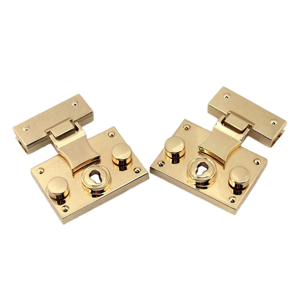 1 pcs Metal Push Lock Fashion Special Design Twist Lock For DIY Handbag Bag Purse Luggage Hardware Closure Bag Parts Accessories