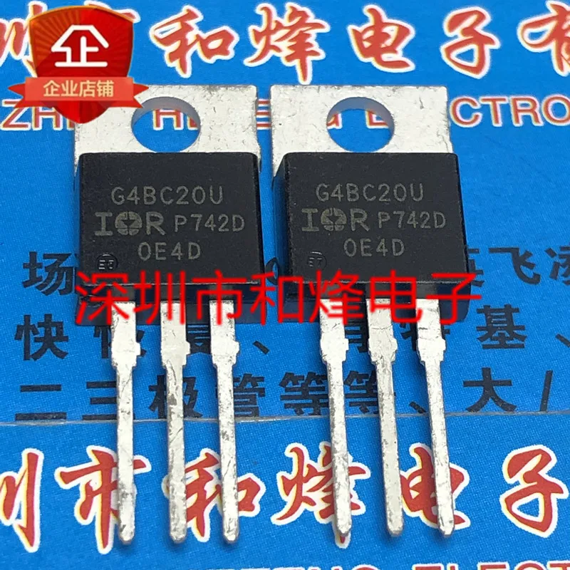 5PCS-10PCS G4BC20U IRG4BC20U TO-220 600V 6.5A  ORIGINAL ON STOCK