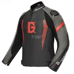 Waterproof Jacket Motorcycle Leather Chaqueta Moto Men's Motorbike Motocross Riding Jacket CE Protector For 4 Seasons