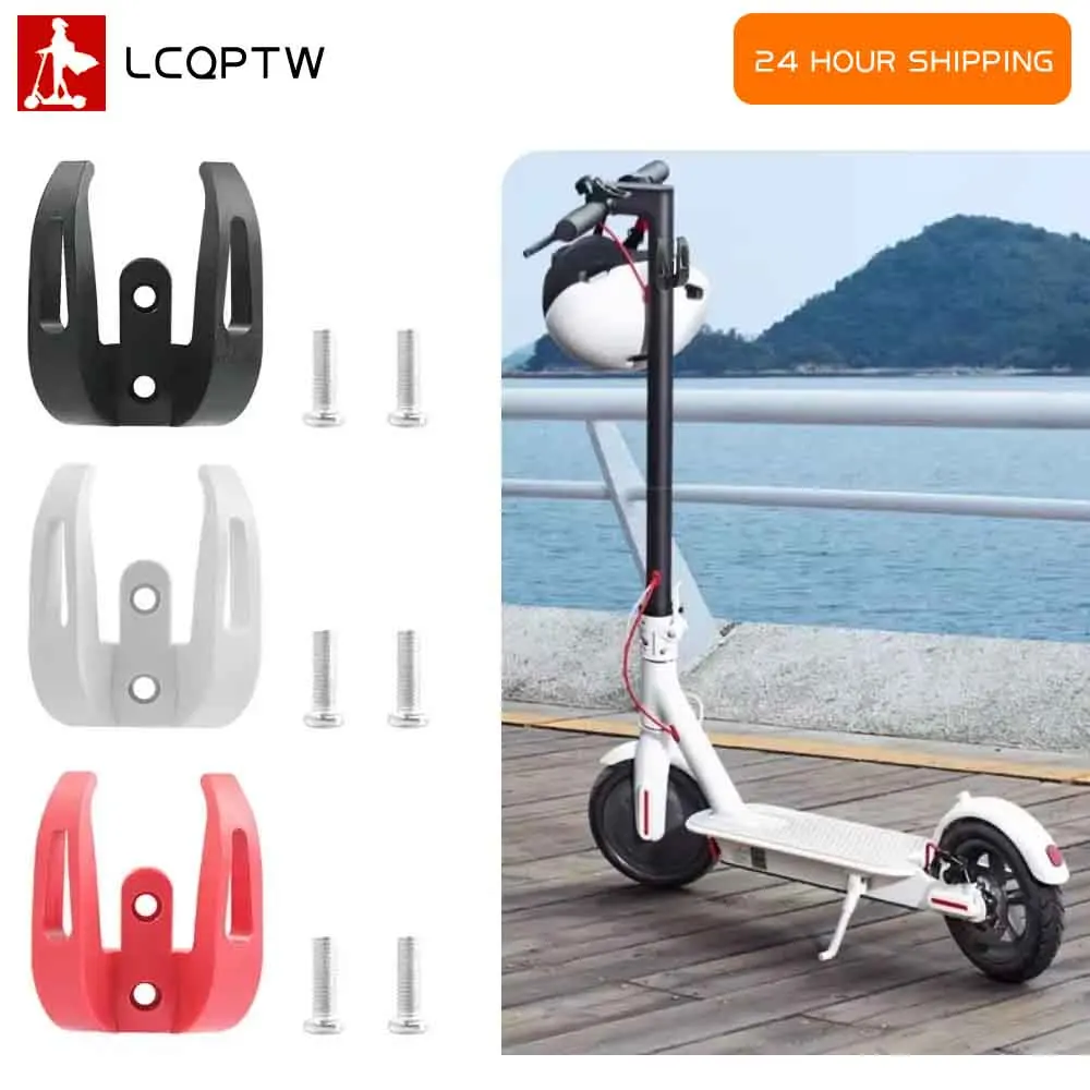 Vorderer Haken mit Schrauben, Helm, Dual-Claw-Taschengriff für Xiaomi M365/1S/Pro/Pro 2, Griffhaken für Elektroroller