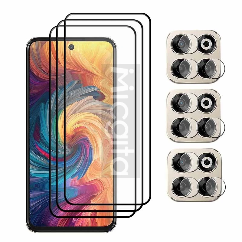 Protetor de tela de cola completa para zte blade v70 nubia v70 vidro temperado 6.7 "anti-risco para nubia v70 filme de lente de fibra macia