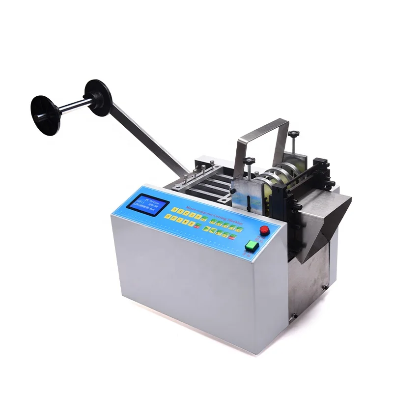 EW-100S Automatic Electric Elastic Tape Cutting Machine Cartons Automatic Feeding and Cutting Two Axis Movement(y/z) AC Motor EW