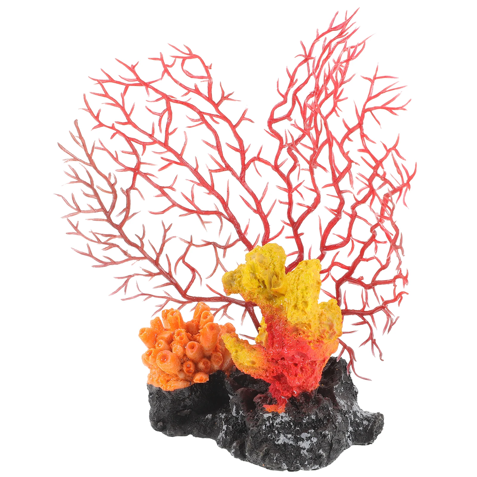

Artificial Branch Decoration ange Resin Sculpture for Living Room Fish Tank Desktop Figurine Simulation Coral L scape Coral