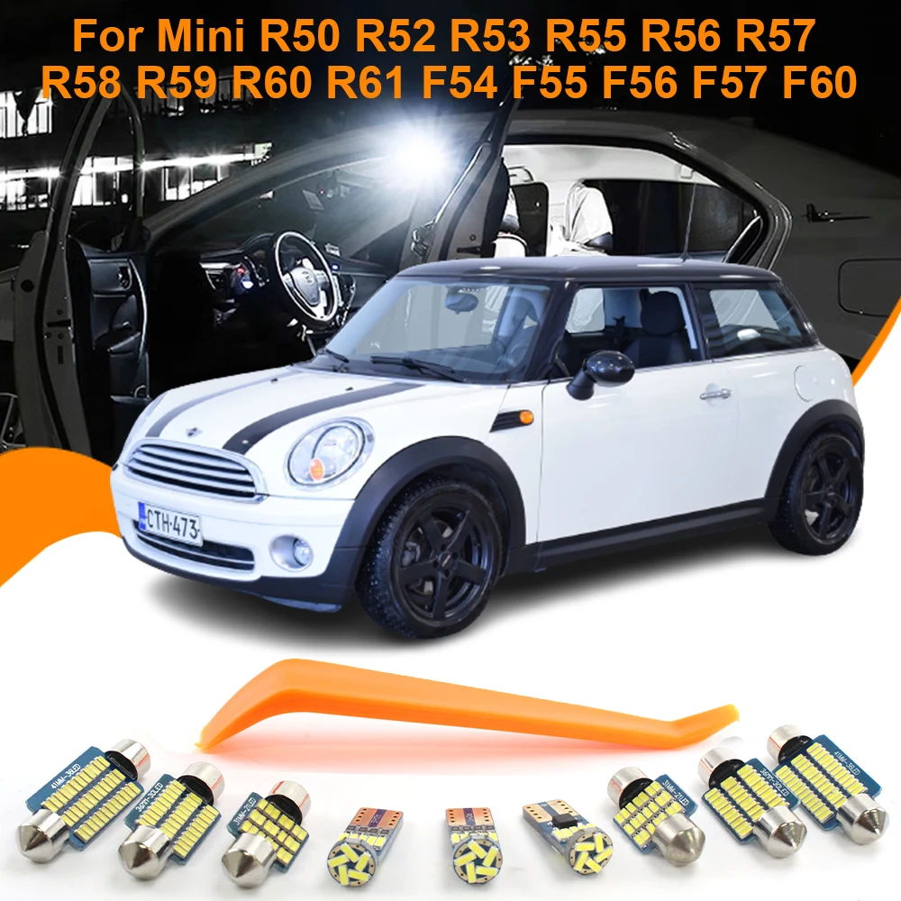 

Car LED Interior Lights Canbus For BMW Mini Cooper R56 R50 R53 Countryman R60 R59 Roadster Paceman R61 R55 R57 R58 Accessories