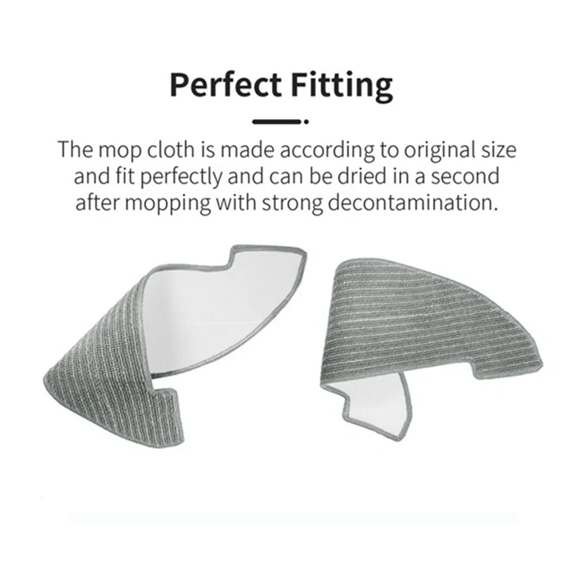 Запасные части для пылесоса для робота-пылесоса Vactidy Nimble T7 T8, основная щетка, боковая щетка, фильтр, набор тряпок для швабры