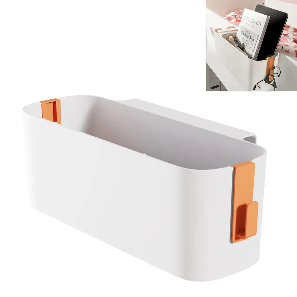 

Hanging Bed Organiser Storage Basket Bed Hanger With Detachable Hooks For Book Magazine Toy Mobile Phone Dropshipping