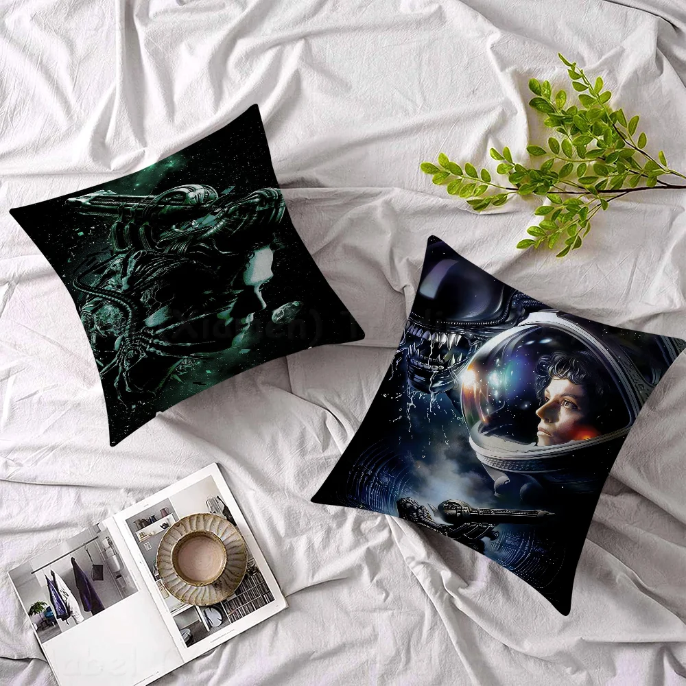 

Movie Sci-Fi AlienPillowcase Toon Gift Cushion Cover Bedroom Home Sofa Chair Seat Decor Pillow Case