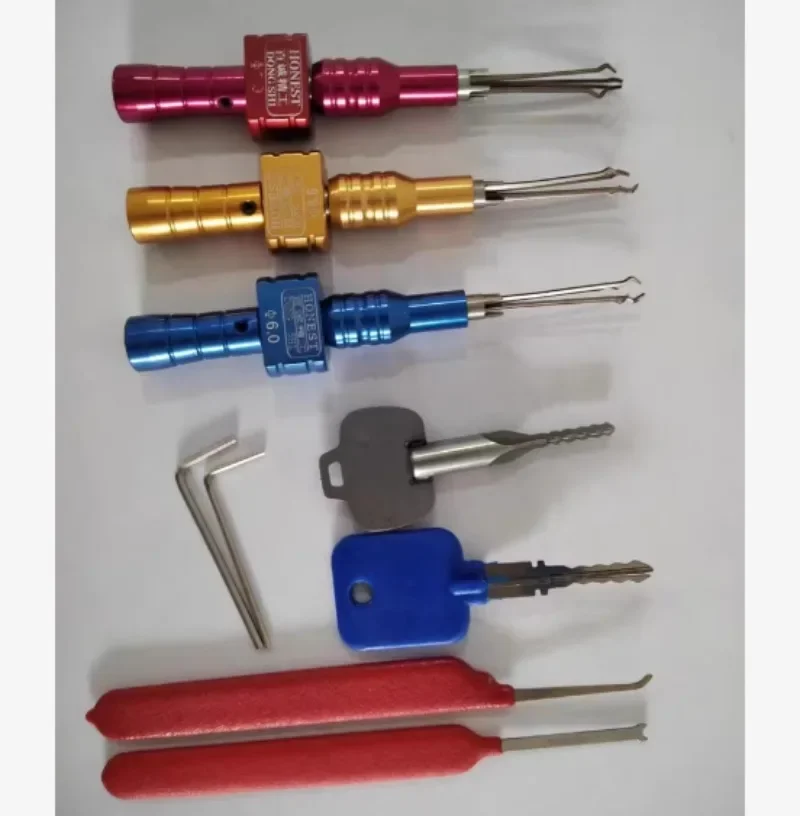 HY Baicheng Seiko Cross Quick Opening Tool Latest Cross Quick Opening Large Set Adjustable Claw 6.0 6.5 7.0 Locksmith Repair Too