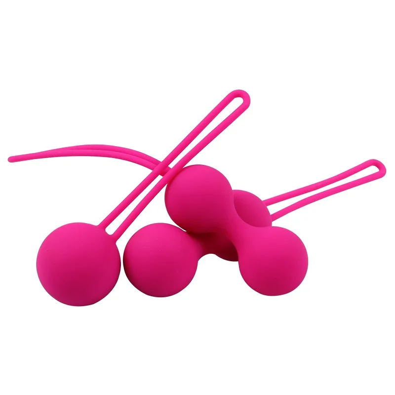 Ke-Gel Bal Gewicht Massager 3 Stuks Set Voor Vrouwen Beginner Bekkenbodemspieren Trainer Ben Muur Bal Massage Gewicht Oefening