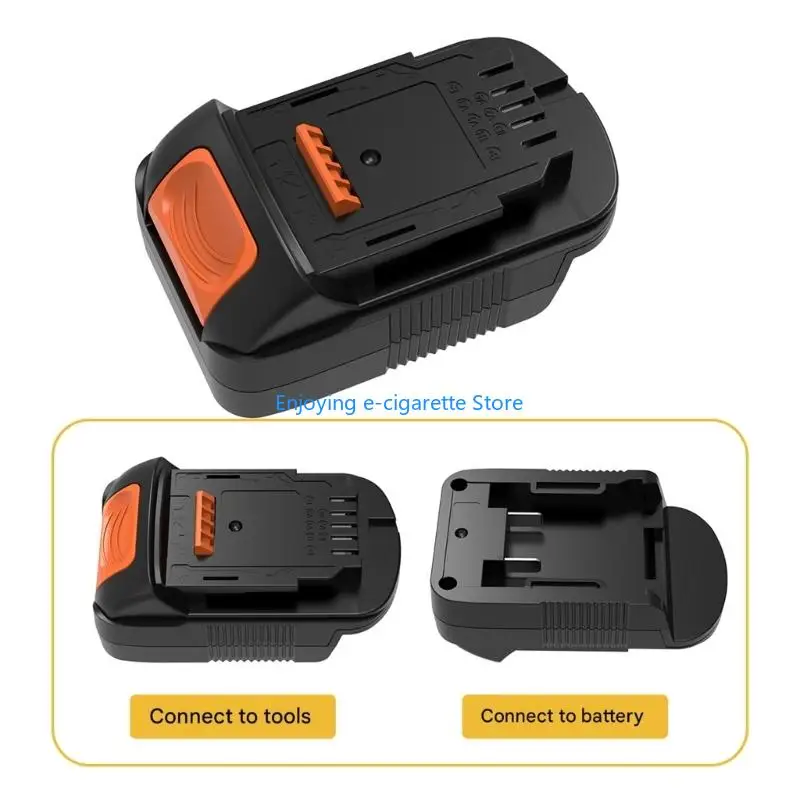 Small Power Tool Battery Adapter for Daily Maintenance and Repair Use Y4QF
