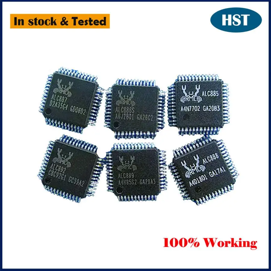 5PCS/LOT New Original ALC892-GR ALC892 ALC888 ALC889 ALC887 ALC885 ALC888S ALC885 QFN Chip IC Chipset