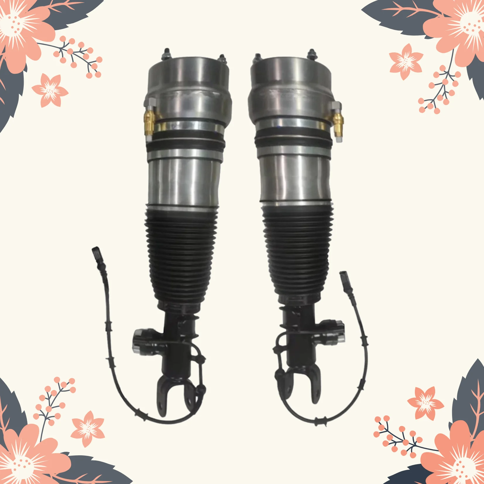 

Front Left Right Air Suspension Strut Compatible with Kia Quoris 2012-2019 For 54605-3T900 54605-3T901